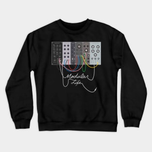 Modular Synth Eurorack Synthesizer Crewneck Sweatshirt